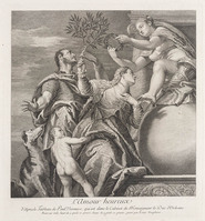 KG 14699
          <br/>
          Gelukkige liefde
          <br/>
          <em>Desplaces, Louis (1682-1739)</em>